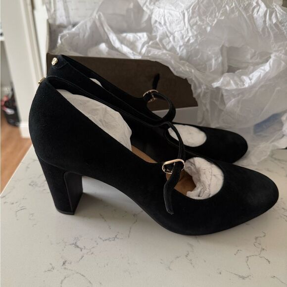 GIANI BERNINI  Black Elegant Black Mary Jane Heels NWOT Size 10 - Picture 9 of 12